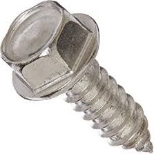 #10 - 12 X 1",(FT) INDENT HWH UNSLOT TAPPING SCREWS TYPE A, ZINC